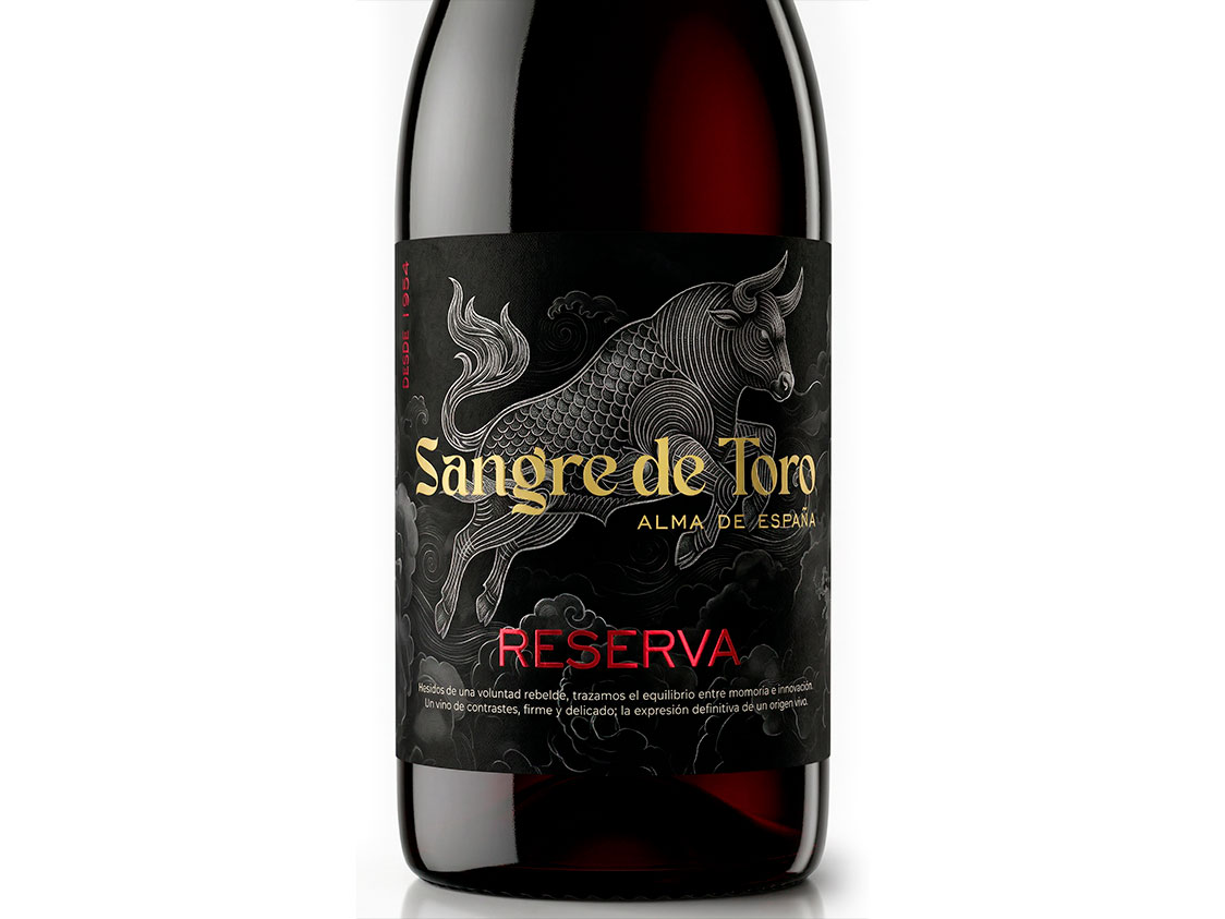 Botella de Sangre de Toro Reserva